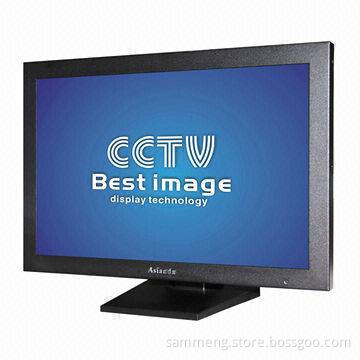 22-inch CCTV LCD Monitor with 1,000:1 Contrast, 1,680 x 1,050P Resolution and VGA HDMI SDI Input